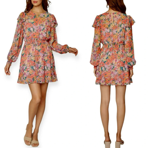 LOST + WANDER
Women's Floral Bliss Mini Dress size Small - Picture 7 of 7
